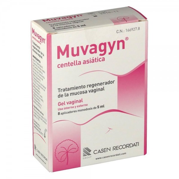 Muvagyn Centella Gel 8 aplicaciones 5 ml