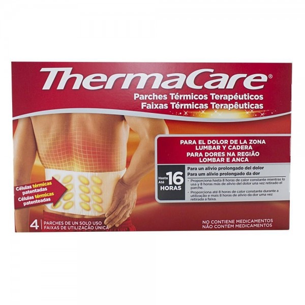 Thermacare 4 Parches zona Lumbar y...