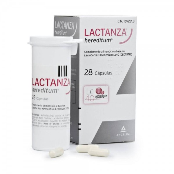 Lactanza Hereditum 28 cápsulas