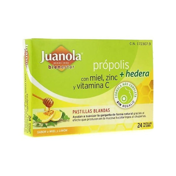 Comprimidos con Própolis y Hiedra...