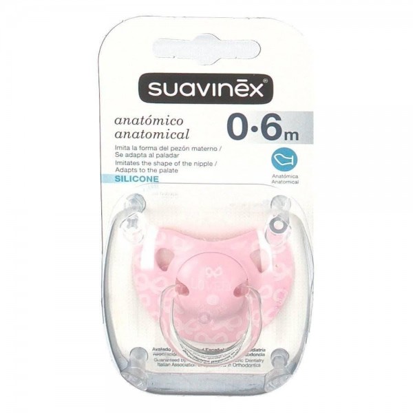 Suavinex Chupete Anatómico Silicona 0-6m