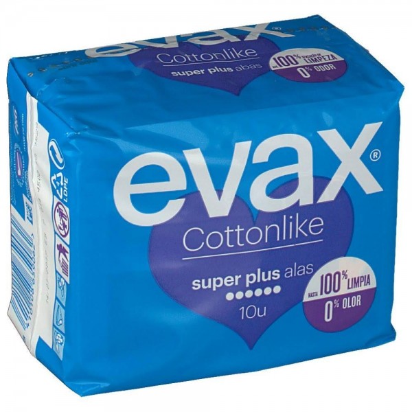 Evax Cottonlike Super Plus Alas 10...
