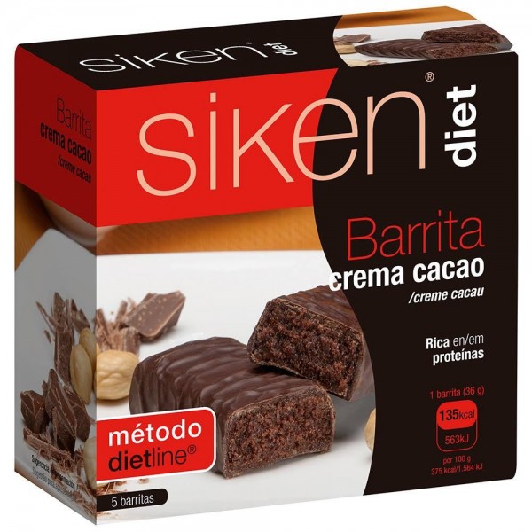 Siken Diet Barrita Crema de Cacao 5...