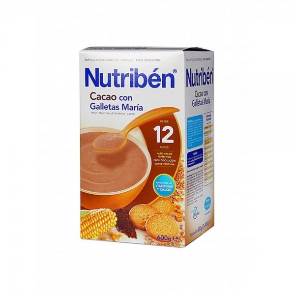 Nutriben Cacao con Galletas María 500 gr