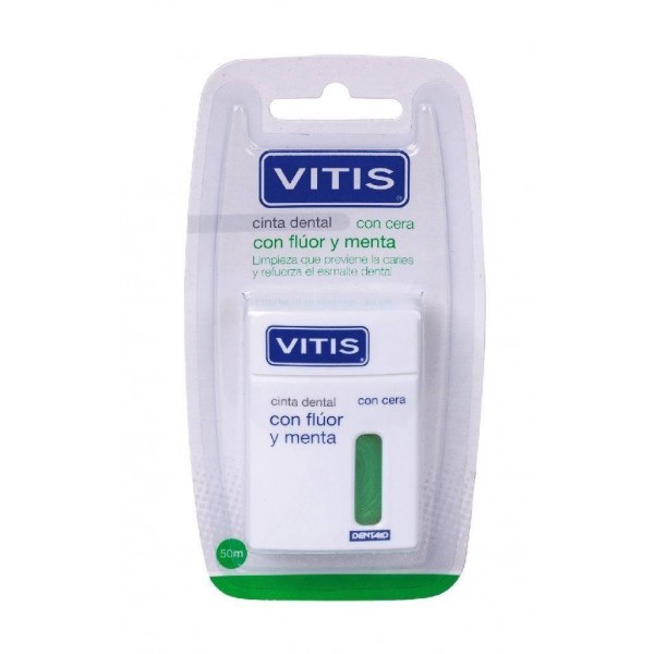 Vitis Cinta Dental con Fluor y Menta....