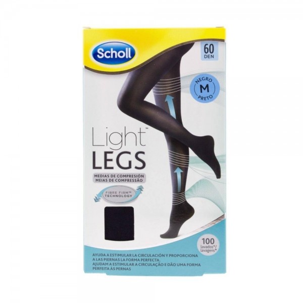 Scholl Medias Compresión 60 den Negro M