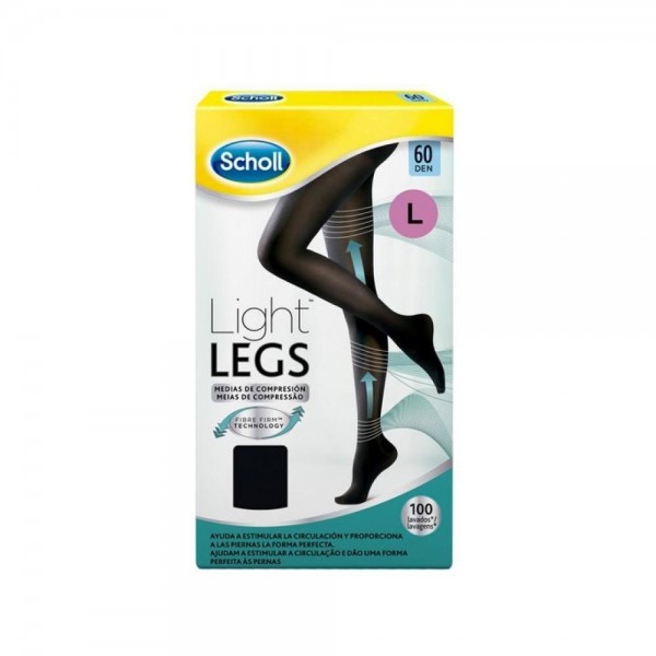 Scholl Medias Compresión 60 den Negro L