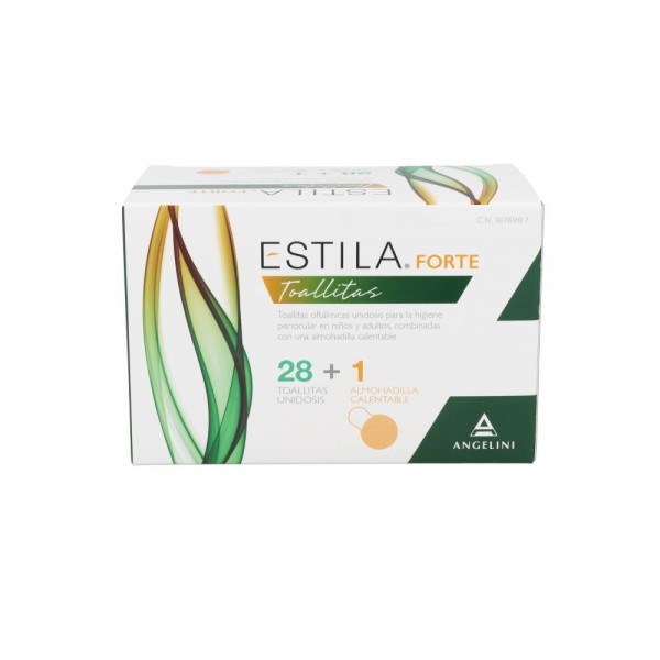 Estila Forte 28 Toallitas + almohadilla