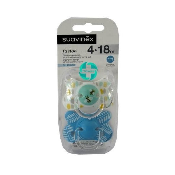 Suavinex Chupete Fusion Duplo Azul...