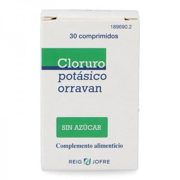 Cloruro Potasico Orravan 30 Comp