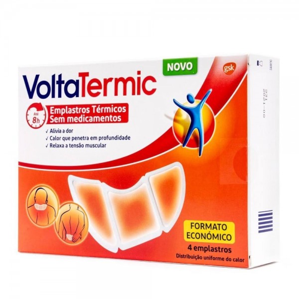 VOLTATERMIC, 4 Parches de calor