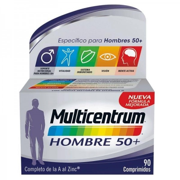 Multicentrum Hombre 50+ 90 comprimidos