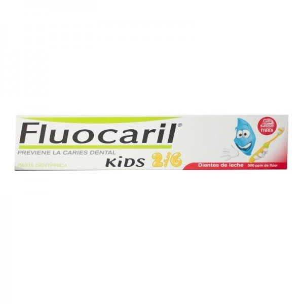 Fluocaril Kids 2-6 años 50 ml Fresa