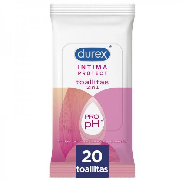 Durex Intima Protect 20 Toallitas