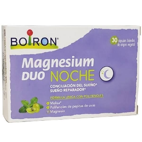 Boiron - Magnesium Duo noche 30 cápsulas