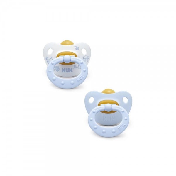 Nuk Chupete Latex Nukete Blue T1 2U
