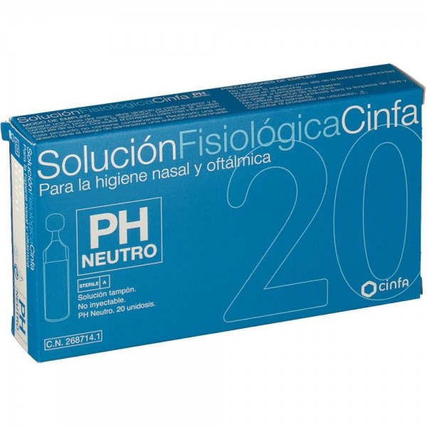 Solución Fisiológica Cinfa 20 Unidosis