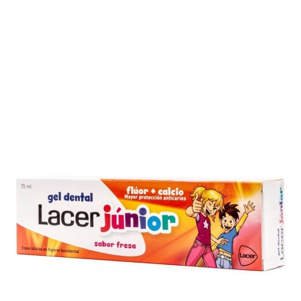 Lacer Junior Gel Dental 75 ml Fresa