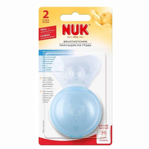 Nuk - Pezonera redonda Silicona