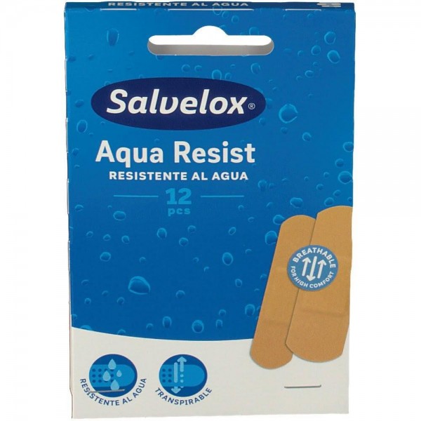 Salvelox Aqua Resist, 12 apósitos.