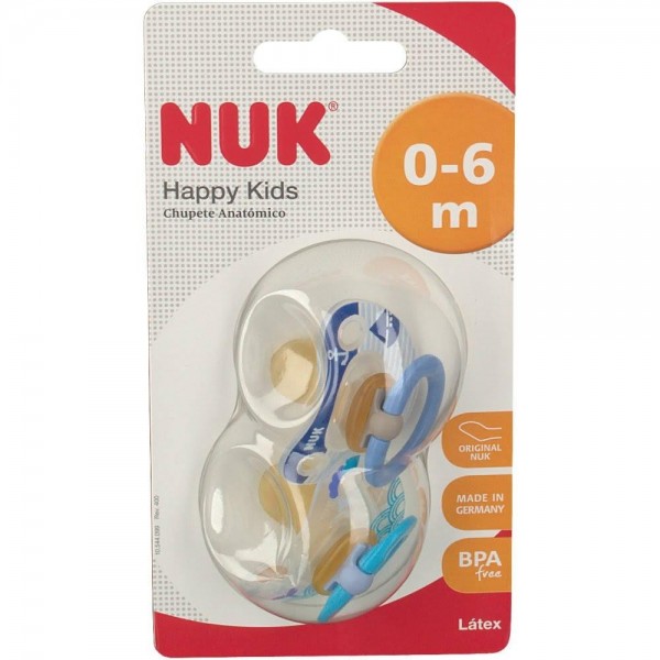 Nuk Chupete Latex Dia T-1 2 Undidades