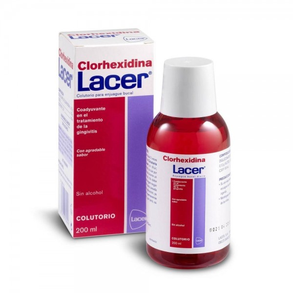 Lacer - Colutorio Clorhexidina 200 ml