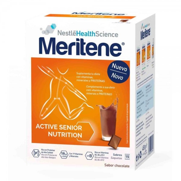 Meritene Chocolate 15 sobres