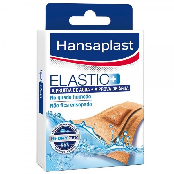Hansaplast Elastic resistente al agua 10