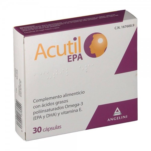 Acutil EPA 30 cápsulas