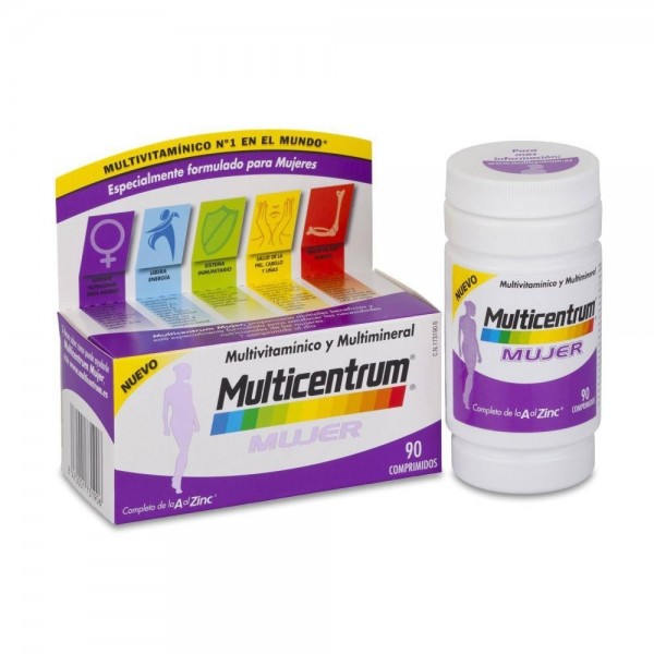 Multicentrum - 90 Comprimidos Mujer