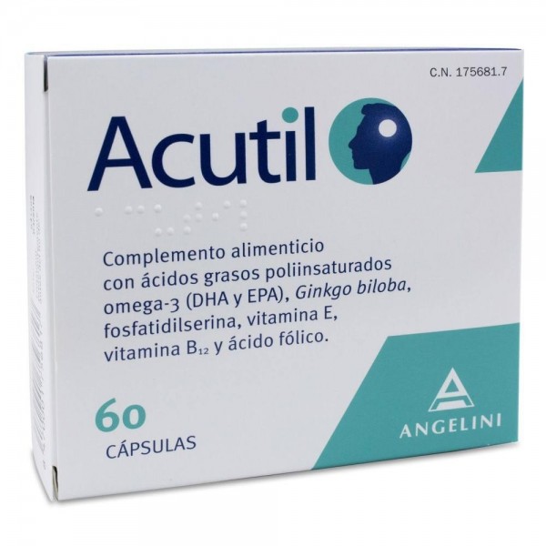 Acutil 60 cápsulas