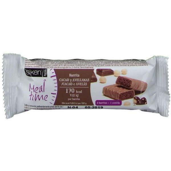 Siken Form Barrita Sabor Cacao y...
