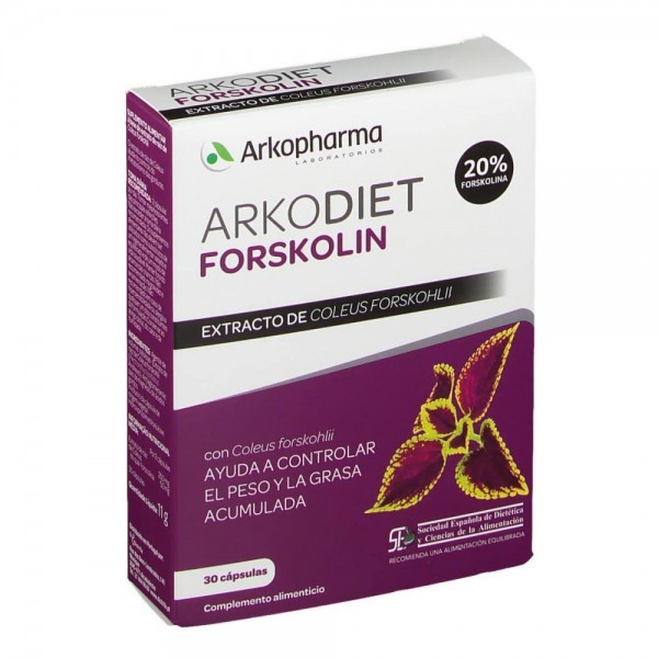 Arkodiet Forskolin 30 cápsulas