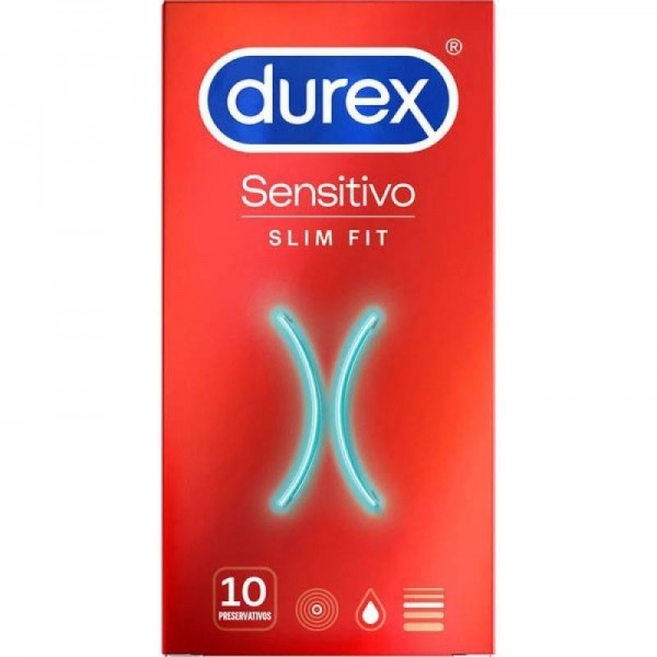 Durex Sensitivo Slim Fit 10...