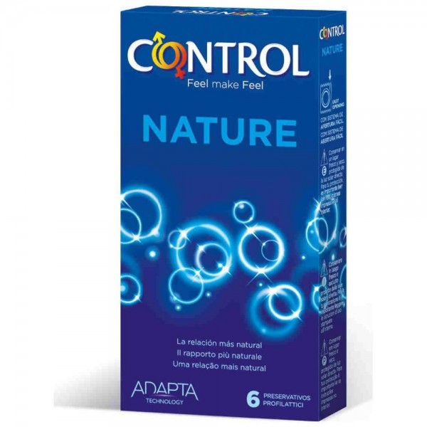 Control adapta Nature 6 Preservativos