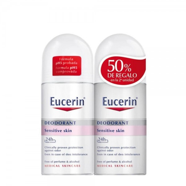 EUCERIN DESODORANTE DUPLO ROLL-ON 50ML