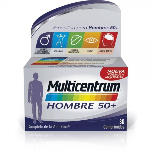 MULTICENTRUM HOMBRE 50+ 30 COMP