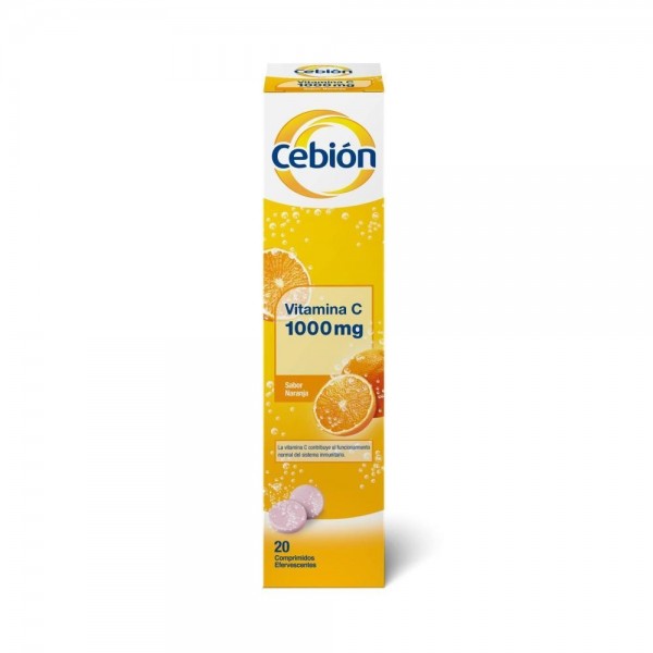 CEBION 1000 MG. VIT C 20 COMP EFERVESCEN
