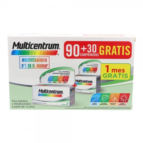 MULTICENTRUM 90 + 30 COMPRIMIDOS PACK...