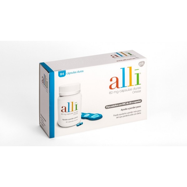 ALLI 60 mg CAPSULAS DURAS