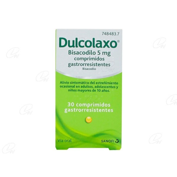 DULCOLAXO BISACODILO 5 mg COMPRIMIDOS GASTRORRESISTENTES