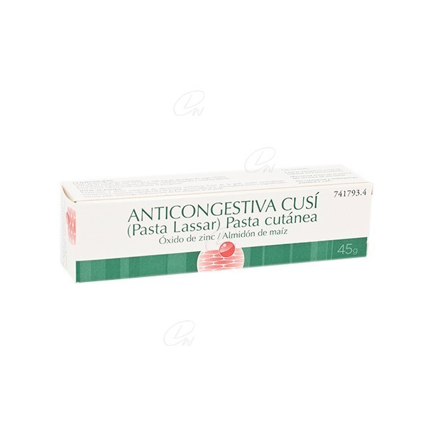 ANTICONGESTIVA CUSI (PASTA LASSAR)