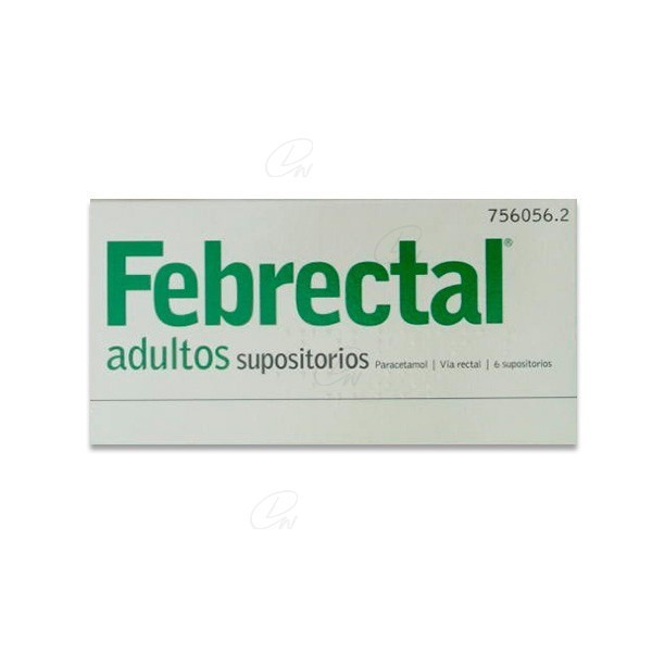 FEBRECTAL ADULTOS 600 mg SUPOSITORIOS