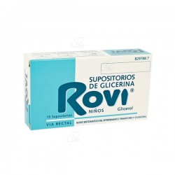 SUPOSITORIOS DE GLICERINA  ROVI  NIÑOS