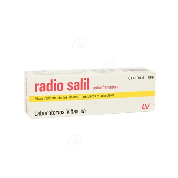 RADIO SALIL ANTIINFLAMATORIO CREMA