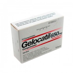 GELOCATIL 650 mg COMPRIMIDOS