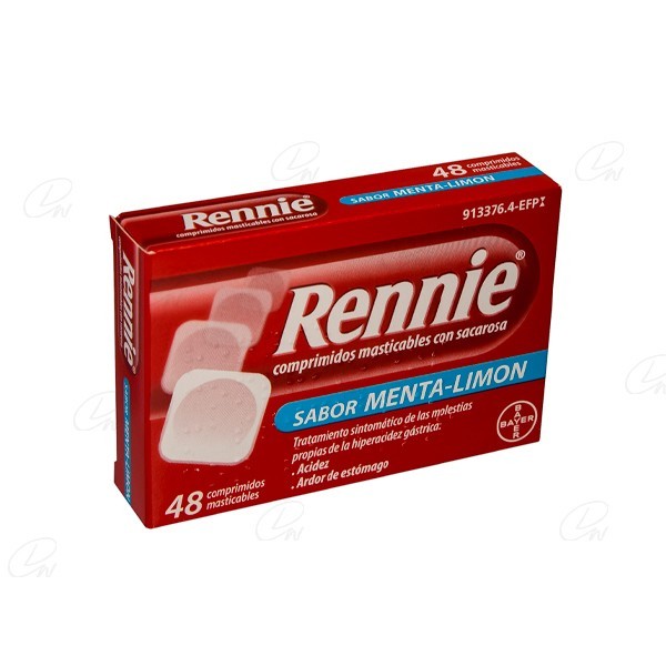 RENNIE COMPRIMIDOS MASTICABLES CON SACAROSA