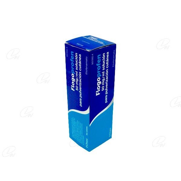 FLOGOPROFEN 50 mg/ml SOLUCION PARA PULVERIZACION CUTANEA