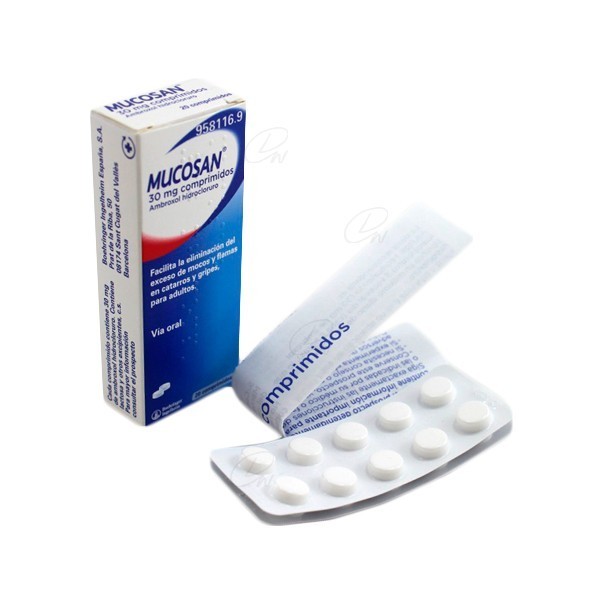 MUCOSAN 30 mg COMPRIMIDOS