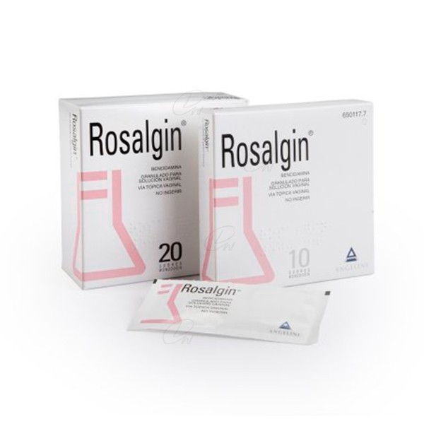 ROSALGIN 500 mg GRANULADO PARA SOLUCION VAGINAL